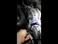 Subaru stretch fit AC belt trick. 2010 Impreza 2.5i