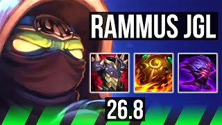 RAMMUS vs AMBESSA (JGL) | 6k gold comeback | TR Challenger | 26.8