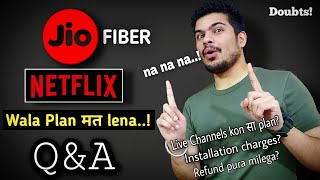 Jio gigafiber OTT Apps full details | live channel in which plan | JIO fiber which Plan is best