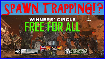 INFINITE WARFARE -  FREE FOR ALL SPAWN TRAP?! ( SPAWN TRAP IN HARDCORE FFA) w/ KJH-4K