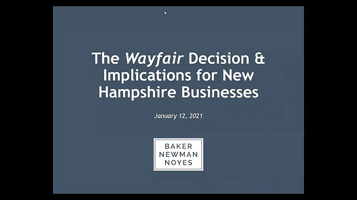 Understanding the Impact of the Wayfair Decision W...