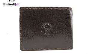 Leather Trifold wallet for mens 