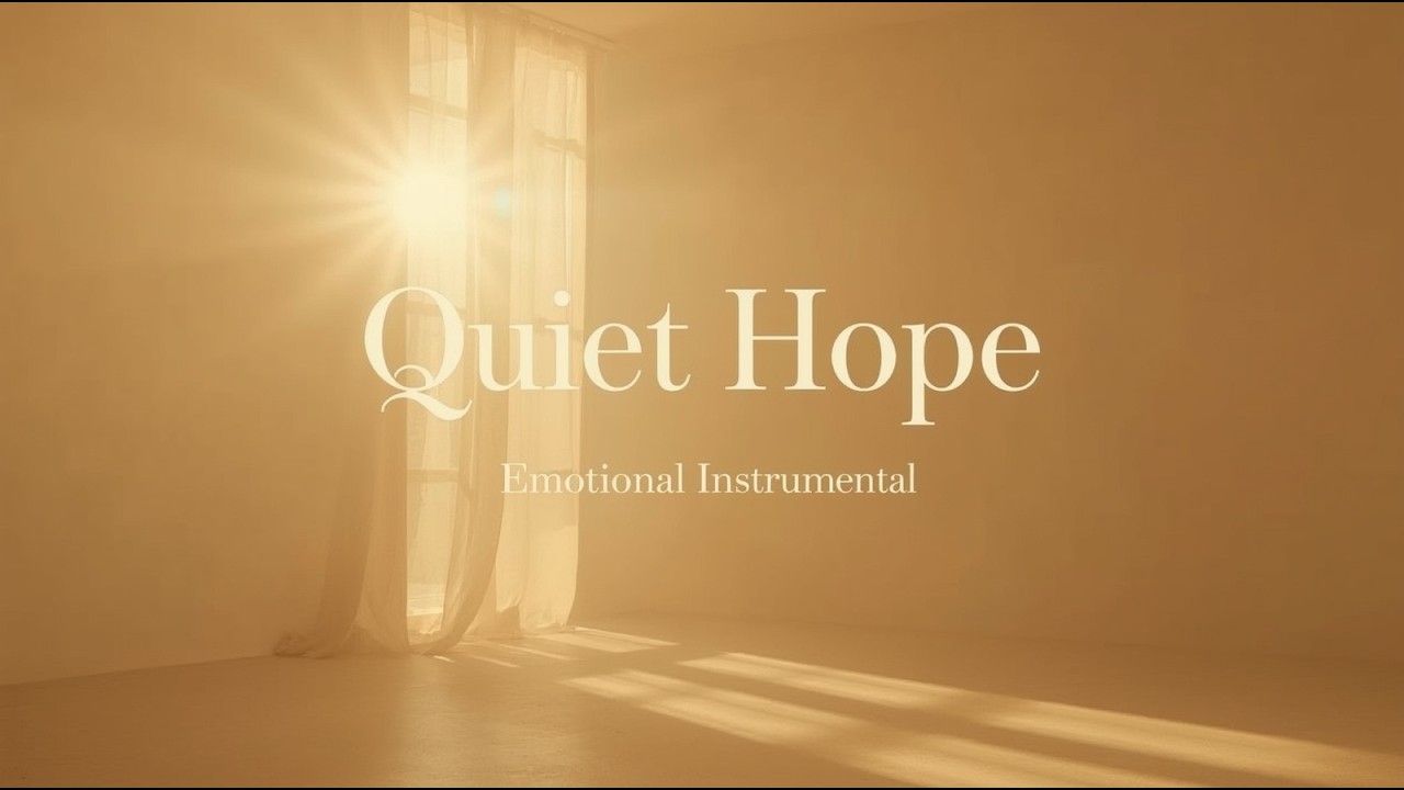 Quiet Hope 🌅 Emotional Instrumental for Healing & Strength
