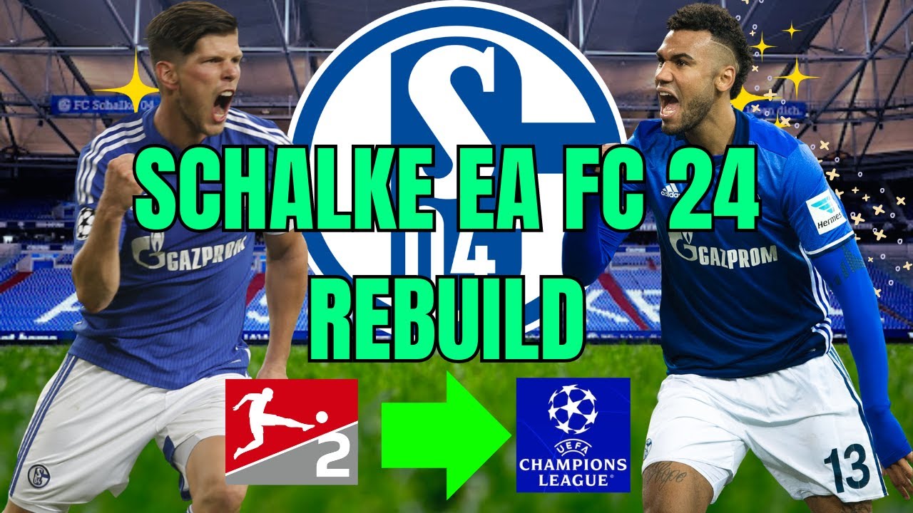 (ASMR) Rebuilding Schalke Back Into The Champions League! EA FC 24 Career Mode