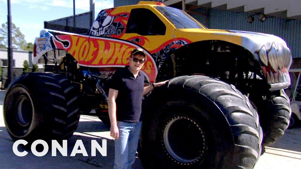 Conan Drives Monster Trucks - CONAN on TBS