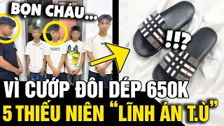 Chỉ vì thấy đôi dép 650K của cậu 'NAM SINH', 5 thiếu niên 'HÀNH ĐỘNG DẠI' | Tin Nhanh 3 Phút