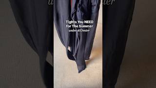 Lightweight Tights That Actually Survive The Heat