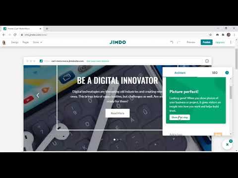 Jimdo - Basic Web Creation