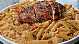 Super Easy Creamy Cajun Chicken Pasta | How To Make Cajun Chicken Pasta by Island Vibe Cooking 27,037 views 2 months ago 9 minutes, 33 seconds