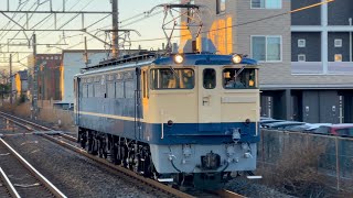 EF65型1115号機 国鉄色 単8935レ 宇都宮配給 送込単回 通過 in石橋駅(栃木県)#ef65 #国鉄色 #国鉄型 #電気機関車 #単機 #単機回送 #jr東日本 #宇都宮線