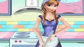 Anna Frozen Great Cleaning 👸🏻⛄🚰 Frozen Fynsy Summer 😎 screenshot 2