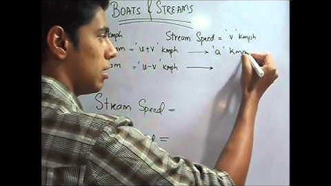 Boats and Streams - Concepts and Tricks - Part 1