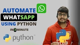 Automate WhatsApp Message Using Python | WhatsApp Hack | Python Project | Code Marathi screenshot 2