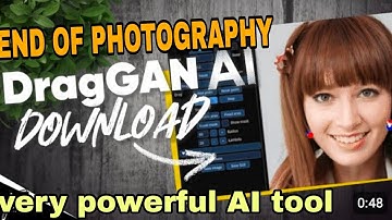 Draggan ai tool || draggan ai editing software #ai #draggan