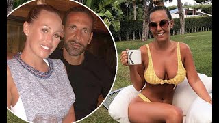 Kate Wright Cuddles Up To Her Love Rio Ferdinand On Date Night