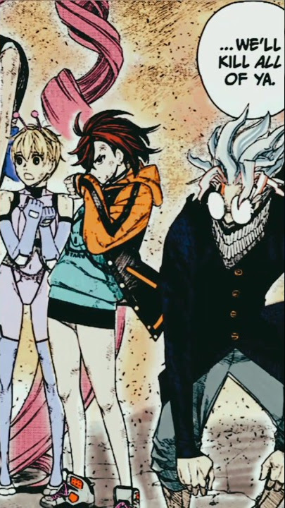 Dandadan Squad before and after #dandadan #mangaedit