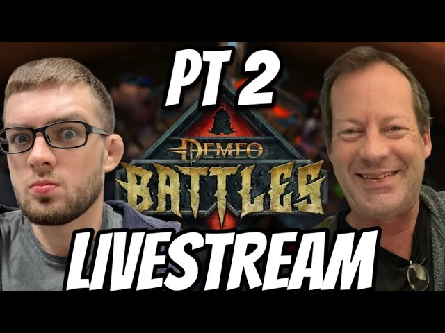 Demeo Battles LIVESTREAM! Part 2 - The Rematch