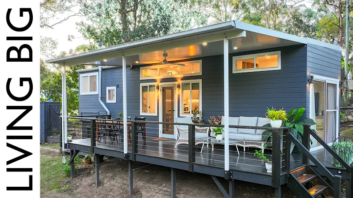 Incredible BIG Modern Tiny House With Amazing Storage - Revisited!