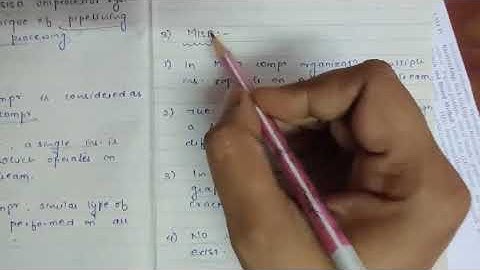 Architectural Classification Scheme | Flynn