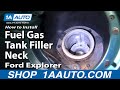 How to Replace Fuel Tank Filler Neck 1997-2001 Mercury Mountaineer