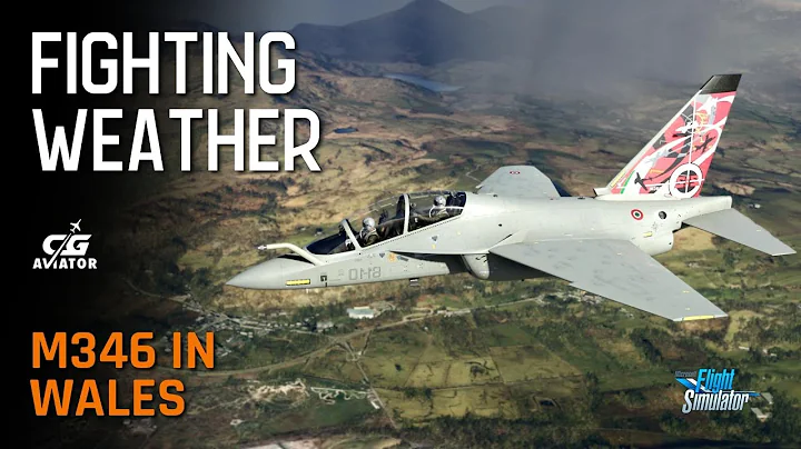Fighting the Welsh Weather in the M-346 (MSFS)