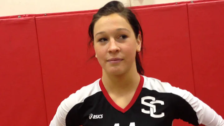 Victoria Schroeder on Santiam Christian volleyball