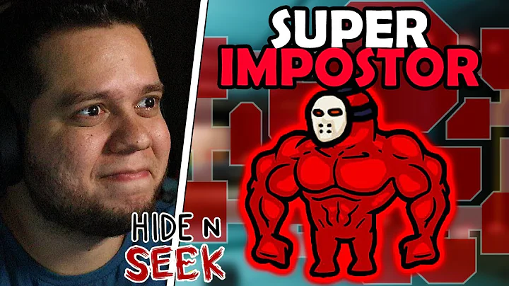AMONG US HIDE N SEEK mas..  um SUPER IMPOSTOR (Esc...