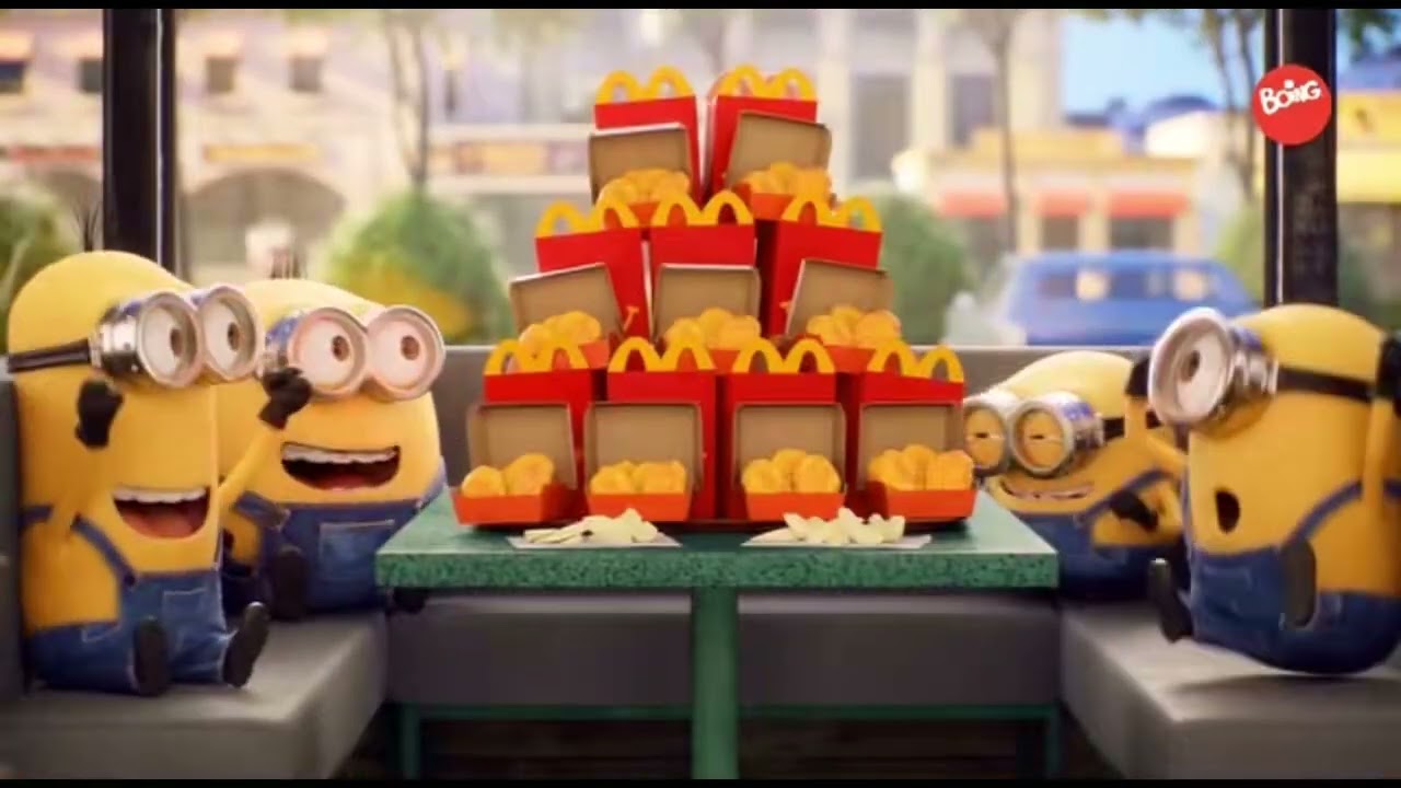 Happy Meal Minions2 spot pubblicità 2022 