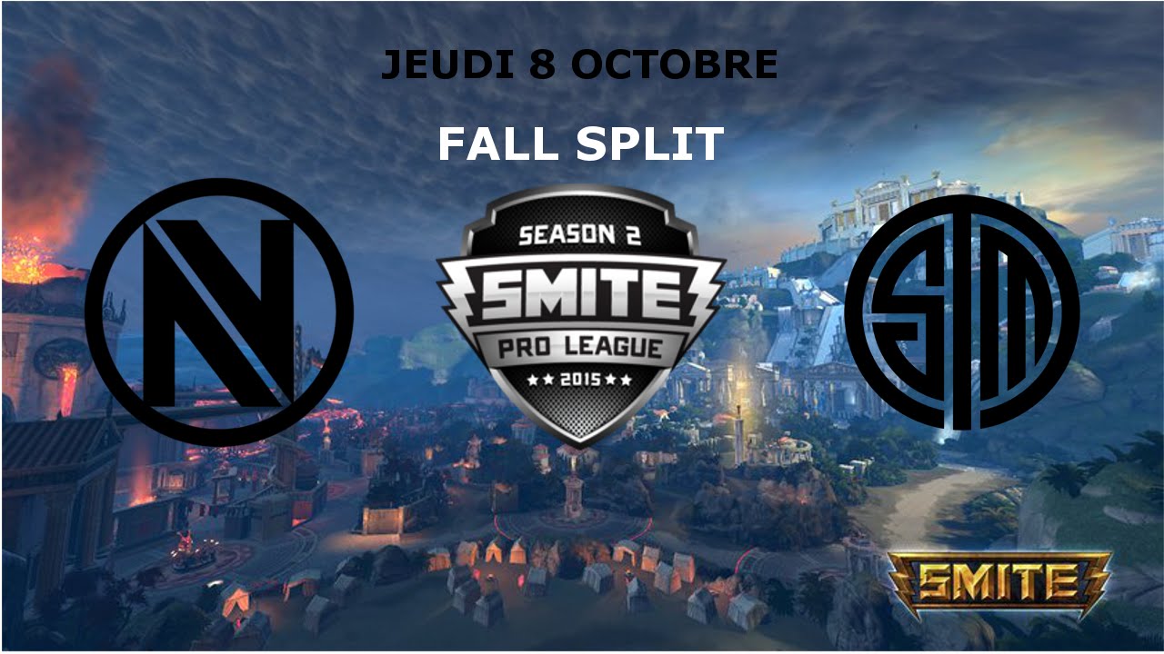 Smite Fr SPL Na Fall Split Week 8 Team Envyus vs Team SoloMid (game