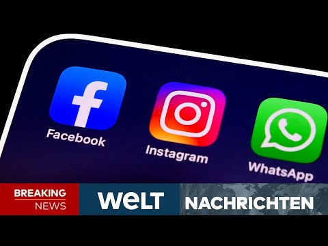 FACEBOOK, INSTAGRAM, WHATSAPP: Weltweite größere Störung bei sozialen Netzwerken | WELT Newsstre