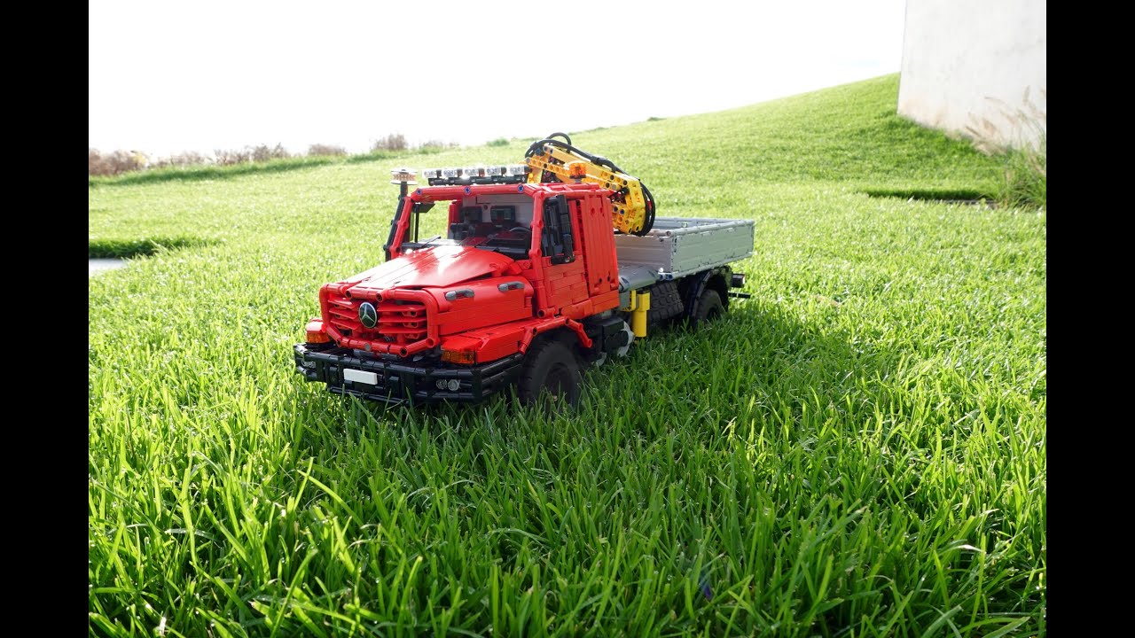 Mercedes-Benz Zetros 4X4 Full RC - Lego Technic MOC