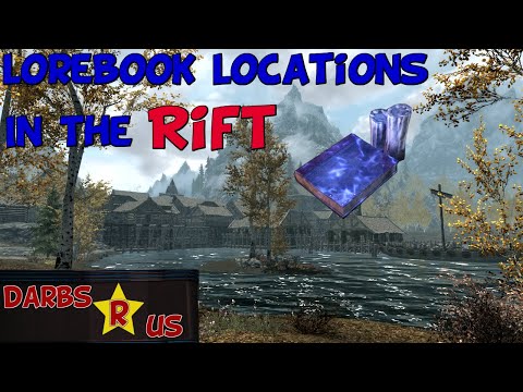 ESO The Rift Lorebook Locations by Darbs R Us