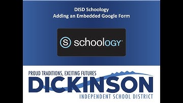 Google Forms Quizzes in Schoology