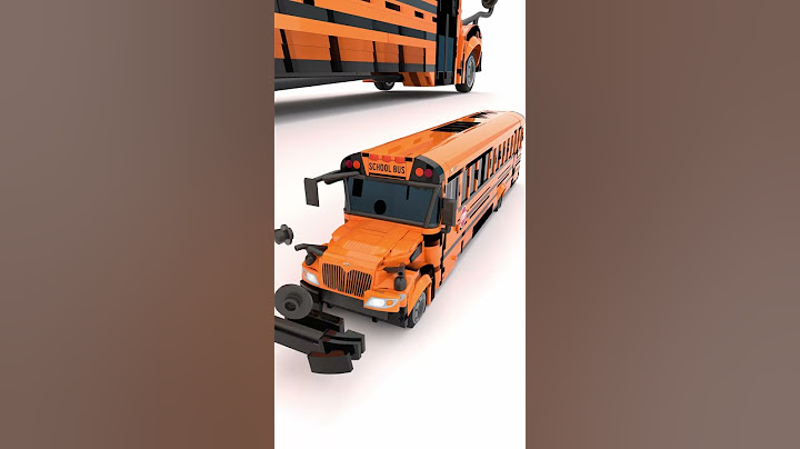 School Bus Lego MOC