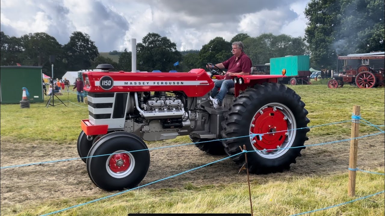 Tractors at Sussex steam rally Parham house part 1 YouTube