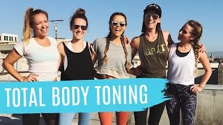 LIVE Rooftop Total Body Workout! Tone & Sculpt Every Inch of Your Beautiful Bod!