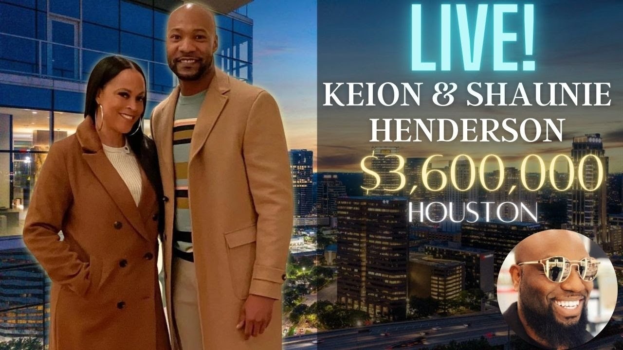 Keion and Shaunie Henderson House Tour LIVE! With The Real Estate