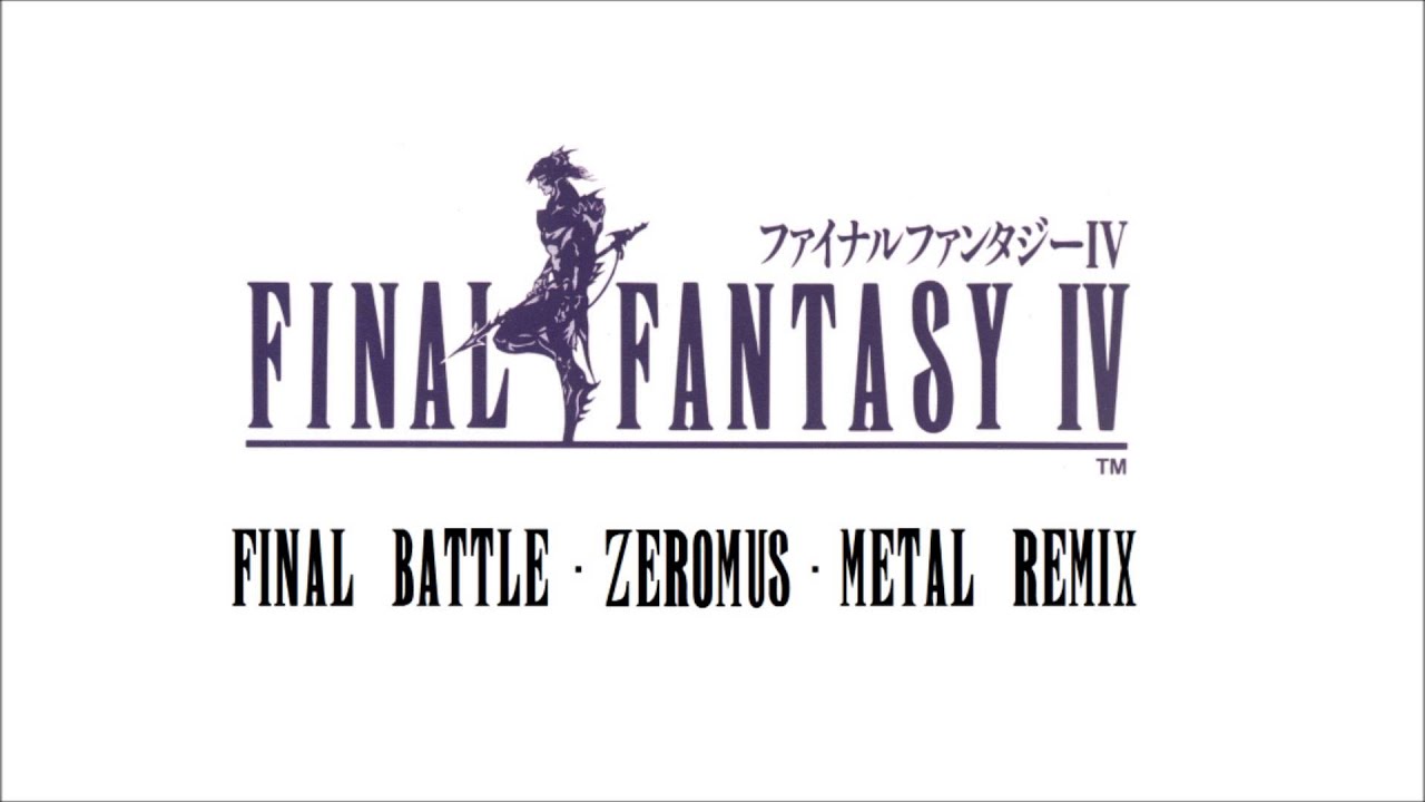 Final Fantasy IV Final Battle - Zeromus - Metal Remix - YouTube