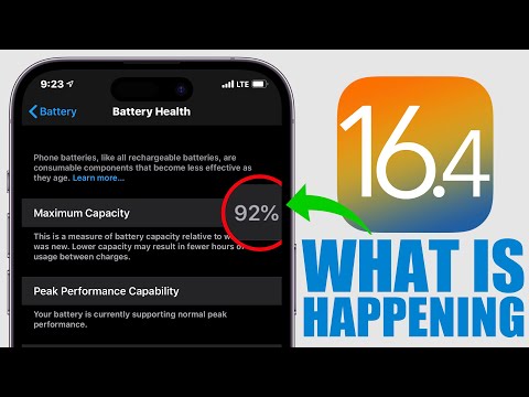 iOS 16.4 - iPhone Battery Health DROPS If You Update !?