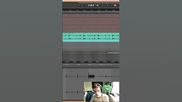 Creating Minimal Style Textures & Glitches Using Drum Loops #shorts