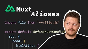 Aliases in Nuxt 3  (+ raffle 🎁)