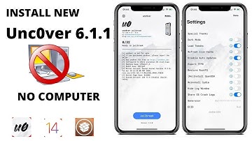 How to Install Unc0ver | v6.1.1 Without Computer ||| Unc0ver v6.1.1