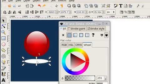 heathenX Inkscape Tutorials: episode 003 - Creating a shiny glass style ball