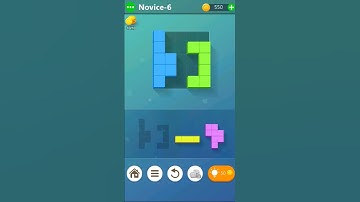 Puzzly Blocks Novice Level  6
