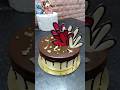 new style chocolate cake decorating design idea 😋#viralreels #cake #ytshorts #ytreels #sunday #new