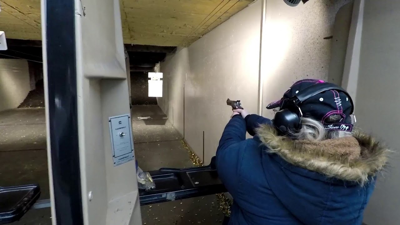 Carrie fires some 44 Special rounds!