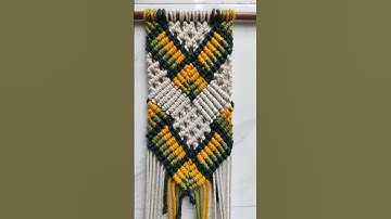 Macrame Design #macramedesign #macrameforbeginners #macramepattern #macrame #macrametutorial #diy