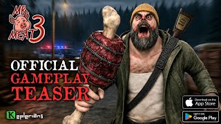 GAMEPLAY TEASER 🎮 MR. MEAT 3: ESCAPE THE FARM 🐷🍖 | Concept