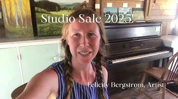 Studio Sale 2025, New Zealand Plein Air Paintings