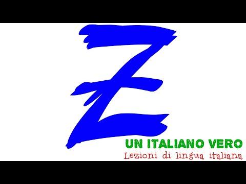 111 parole con la lettera "Z" | Lezioni di italiano - Learn Italian